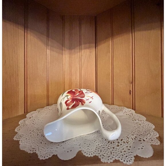 Vintage Spode Floral Haven Creamer Jug Imperialware Flowers Butterflies - Picture 5 of 6